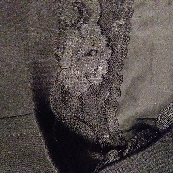 Trina Turk Black Sleeveless Leather Poly Blend Dress - Picture 4 of 9